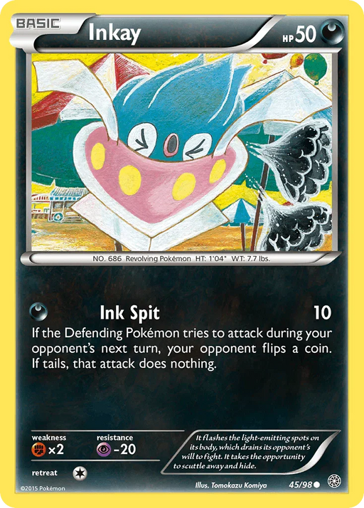 Inkay (45/98) [XY: Ancient Origins] - for just $0.10! 