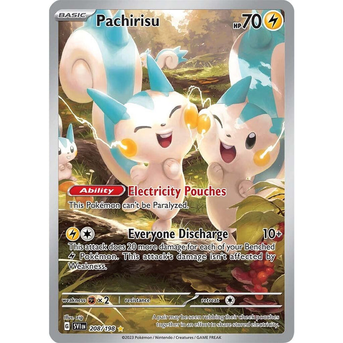 Pachirisu (208/198) [Scarlet & Violet: Base Set] - Just $1.80! Shop now at Retro Gaming of Denver