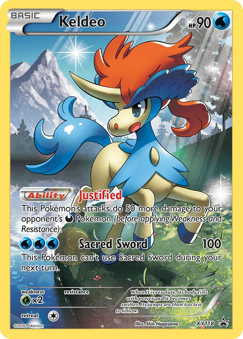 Keldeo (XY118) [XY: Black Star Promos] - for just $10.30! 