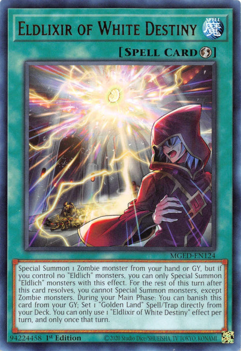 Eldlixir of White Destiny [MGED-EN124] Rare - for just $0.10! 