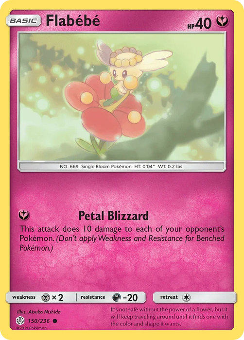 Flabebe (150/236) [Sun & Moon: Cosmic Eclipse] - for just $0.10! 