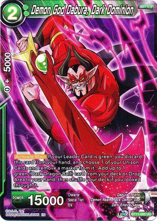 Demon God Dabura, Dark Dominion (BT11-085) [Vermilion Bloodline 2nd Edition] - for just $0.10! 