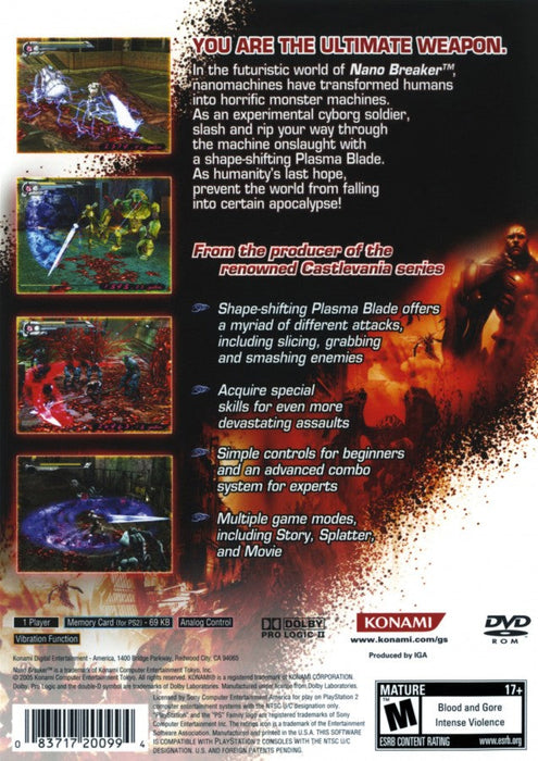 Nano Breaker – PlayStation 2 (PS2) - for just $0! 