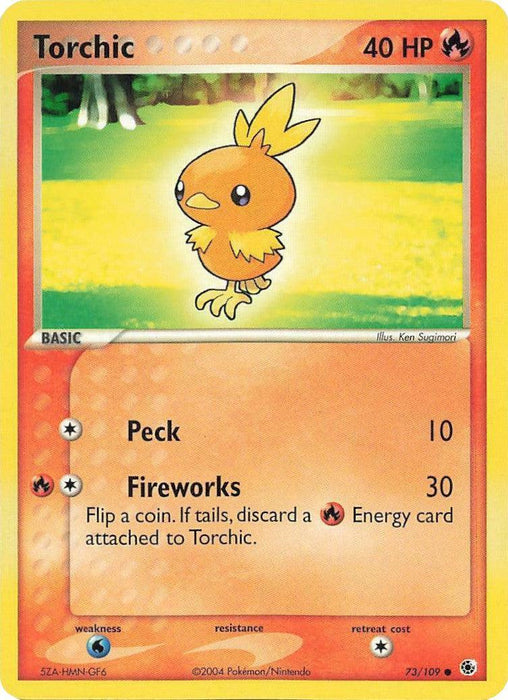 Torchic (73/109) [EX: Battle Stadium] - for just $0.45! 