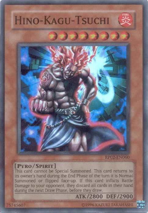 Hino-Kagu-Tsuchi [RP02-EN060] Super Rare - for just $1.25! 