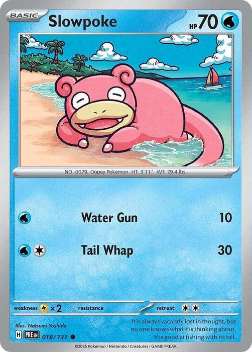 Slowpoke (018/131) [Scarlet & Violet: Prismatic Evolutions] - for just $0.10! 