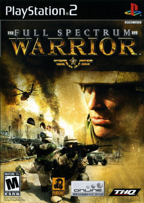 Full Spectrum Warrior – PlayStation 2 (PS2) - for just $0! 