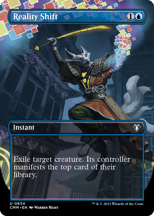 Reality Shift (CMM-634) - Commander Masters (Borderless) - for just $0.12! 