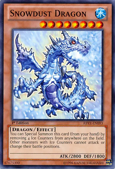 Snowdust Dragon [ABYR-EN093] Common - for just $0.10! 