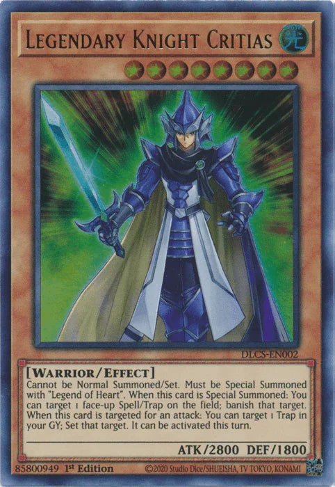 Legendary Knight Critias [DLCS-EN002] Ultra Rare - for just $0.20! 