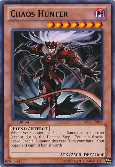 Chaos Hunter [BP02-EN095] Mosaic Rare - for just $0.25! 