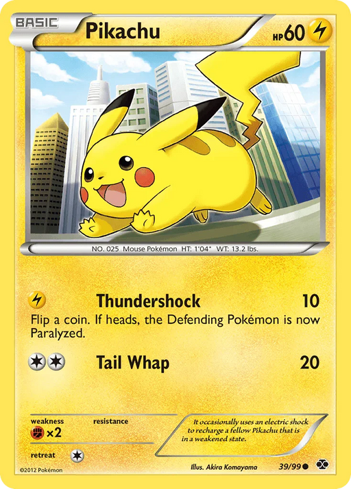 Pikachu (39/99) [Black & White: Next Destinies] - for just $2.05! 