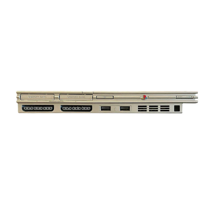 PlayStation 2 Slim Console (PS2) [Silver][JP Import - plays Japanese Games ONLY] – Good Condition - for just $99.99! 