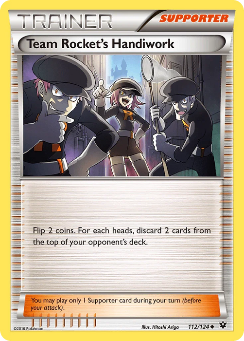 Team Rocket's Handiwork (112/124) [XY: Fates Collide] - for just $0.15! 
