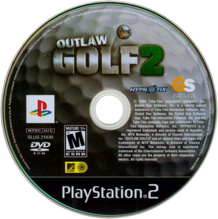 Outlaw Golf 2 – PlayStation 2 (PS2) - for just $6.99! 