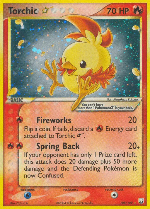 Torchic Star (108/109) [EX: Team Rocket Returns] - for just $787.90! 