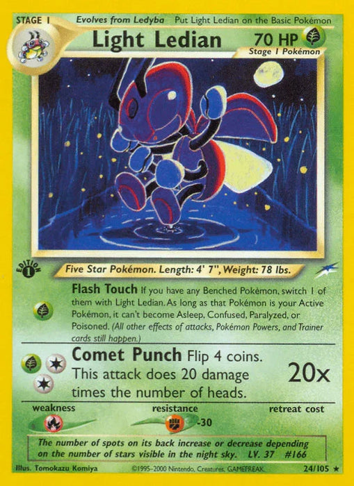 Light Ledian (24/105) [Neo Destiny 1st Edition] - for just $4.25! 
