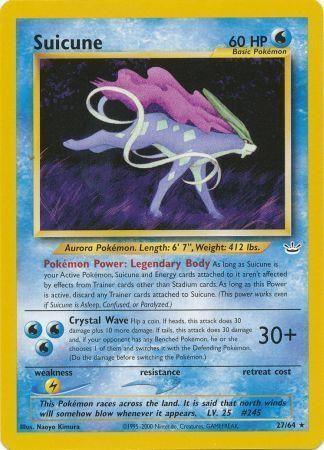 Suicune (27/64) [Neo Revelation Unlimited] - for just $9.30! 
