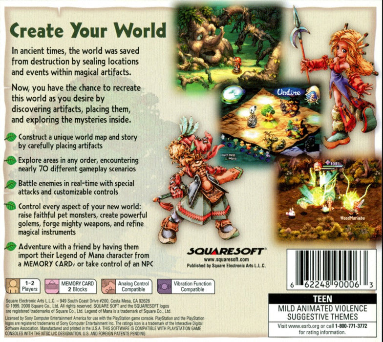 Legend of Mana – PlayStation 1 (PS1) - for just $0! 