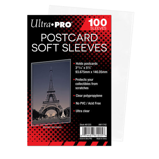 Ultra PRO: 100ct Soft Sleeves - Postcard - Just $0! Shop now at Retro Gaming of Denver