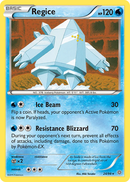 Regice (24/98) [XY: Ancient Origins] - for just $0.15! 