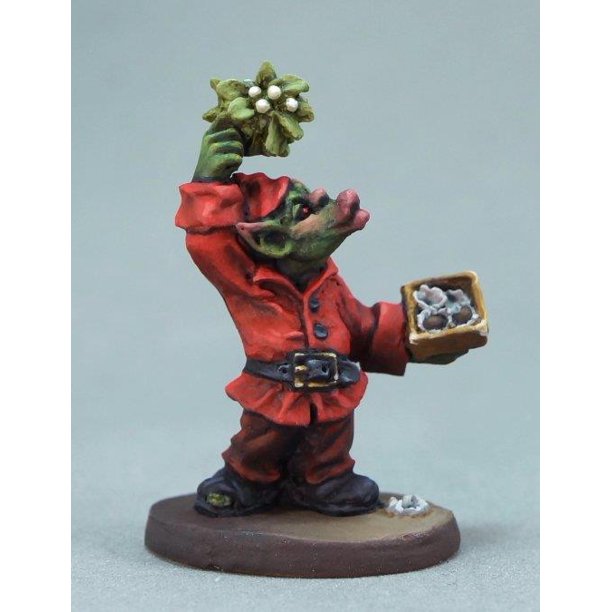 Reaper Miniatures Holiday: Mistletoe Goblin - for just $7.99! 