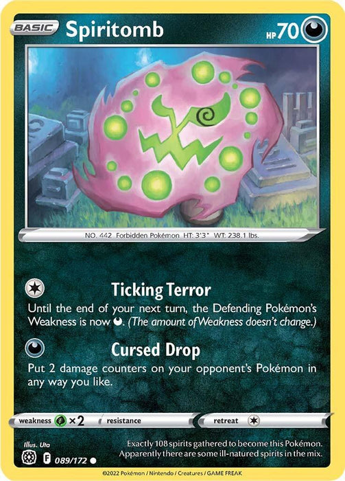 Spiritomb (089/172) [Sword & Shield: Brilliant Stars] - for just $0.10! 