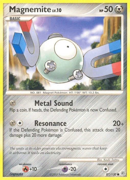 Magnemite (87/130) [Diamond & Pearl: Base Set] - for just $0.15! 