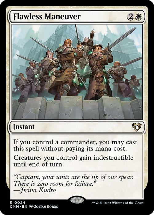 Flawless Maneuver (CMM-024) - Commander Masters - for just $6.64! 