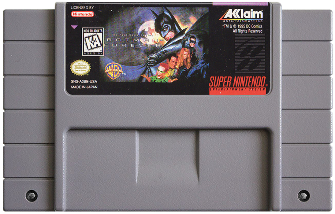 Batman Forever – Super Nintendo Entertainment System (SNES) [In Box] - for just $49.99! 