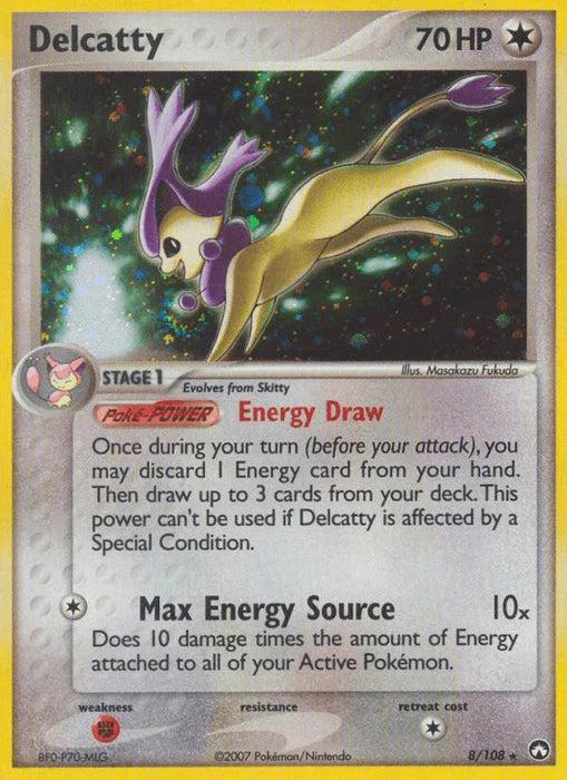 Delcatty (8/108) [EX: Power Keepers] - for just $3.30! 