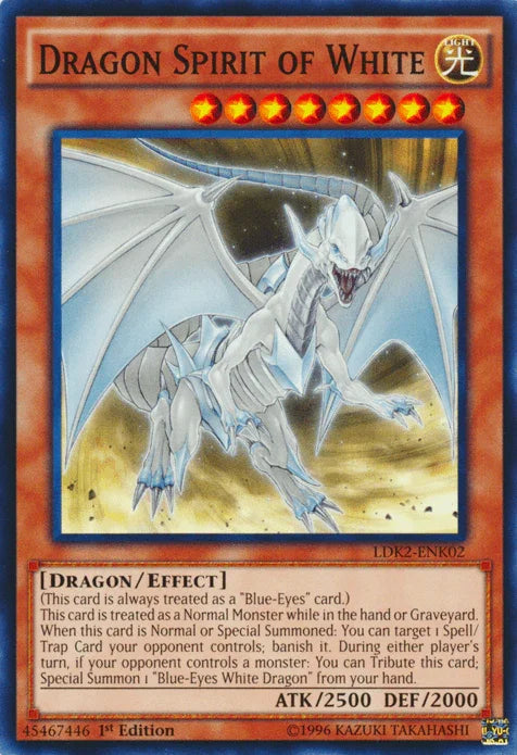 Dragon Spirit of White [LDK2-ENK02] Common - for just $0.10! 