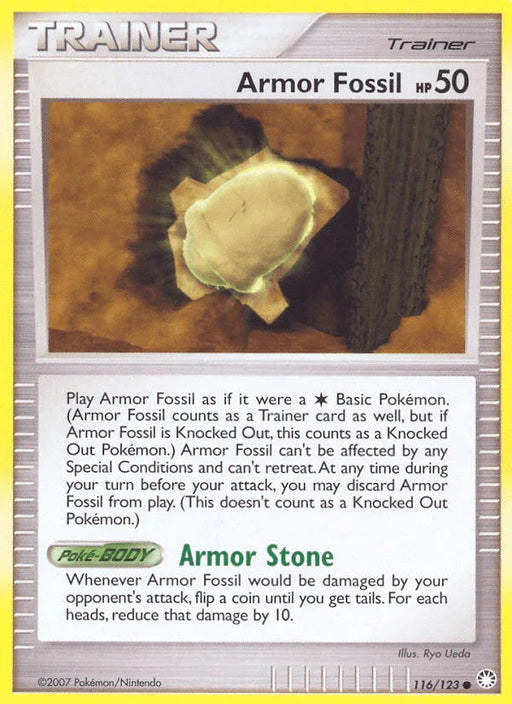 Armor Fossil (116/123) [Diamond & Pearl: Mysterious Treasures] - for just $0.15! 