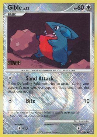 Gible (106/147) (Championship Promo Staff) [Platinum: Supreme Victors] - for just $24.10! 