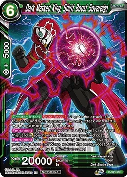 Dark Masked King, Spirit Boost Sovereign (P-321) [Tournament Promotion Cards] - for just $1.85! 