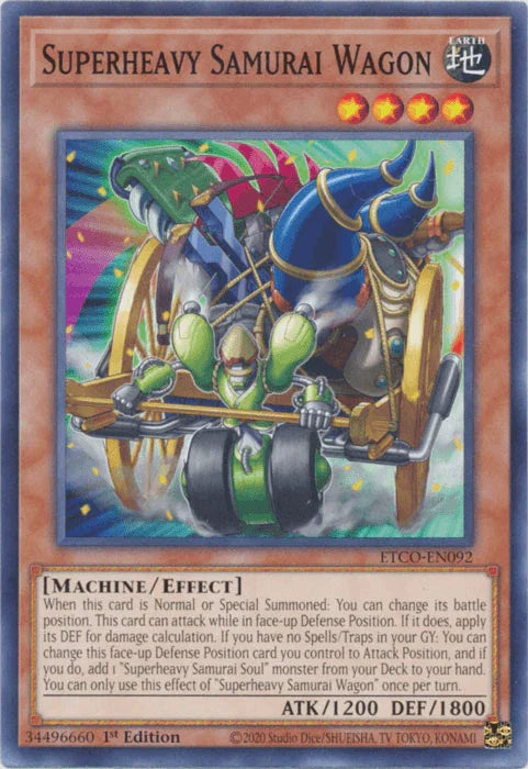 Superheavy Samurai Wagon [ETCO-EN092] Common - for just $0.10! 