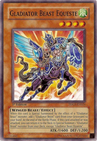 Gladiator Beast Equeste [TDGS-EN024] Common - for just $1.05! 
