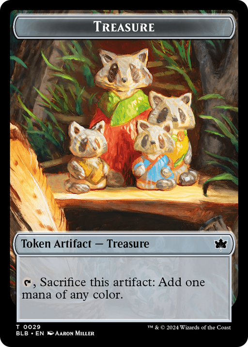 Squirrel // Treasure Double-Sided Token [Bloomburrow Tokens] - Just $0.45! Shop now at Retro Gaming of Denver