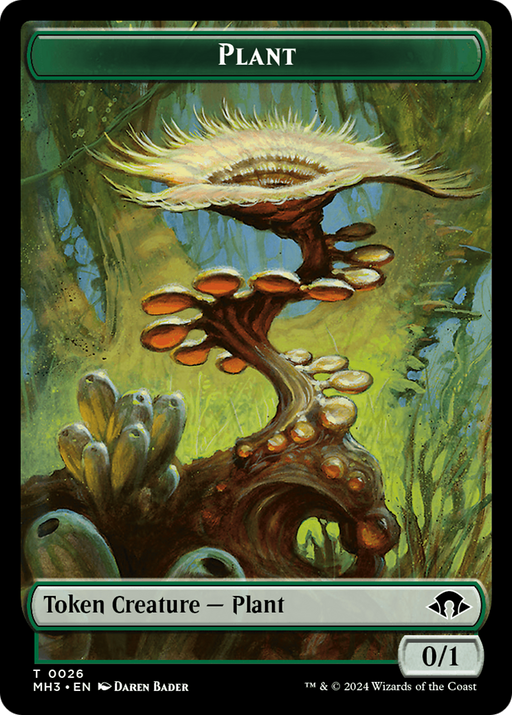 Plant (Ripple Foil) // Zombie Double-Sided Token [Modern Horizons 3 Tokens] - Just $2.35! Shop now at Retro Gaming of Denver