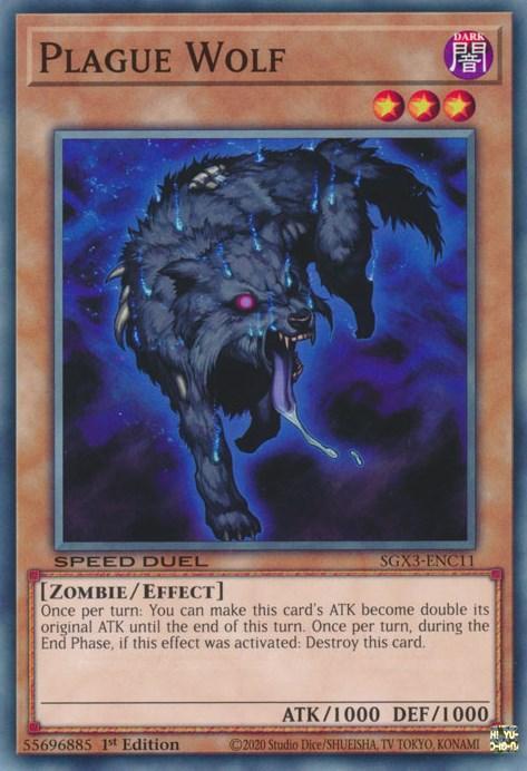 Plague Wolf [SGX3-ENC11] Common - for just $0.10! 