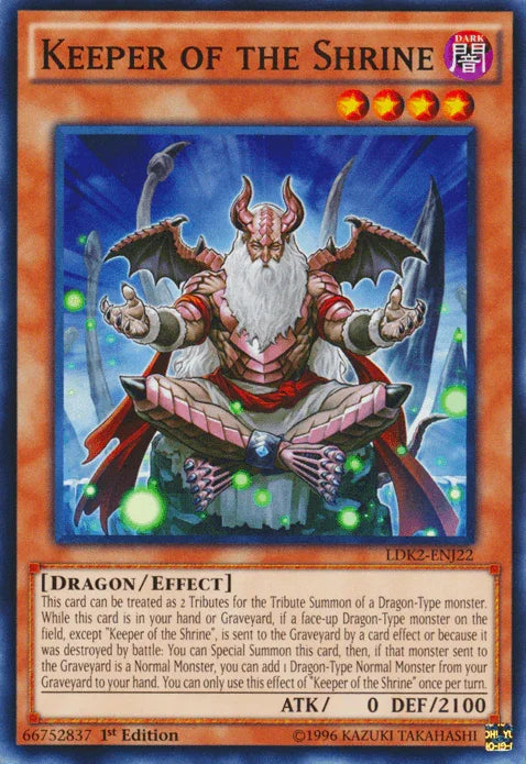 Keeper of the Shrine [LDK2-ENJ22] Common - for just $0.10! 