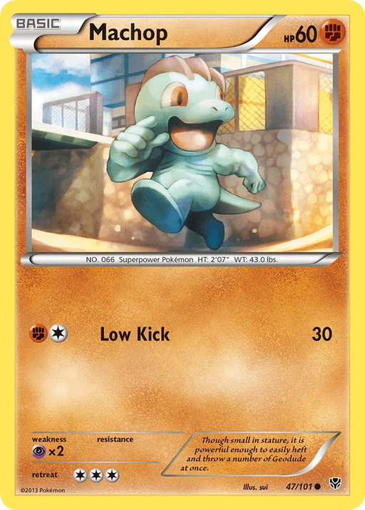 Machop (47/101) [Black & White: Plasma Blast] - for just $0.15! 