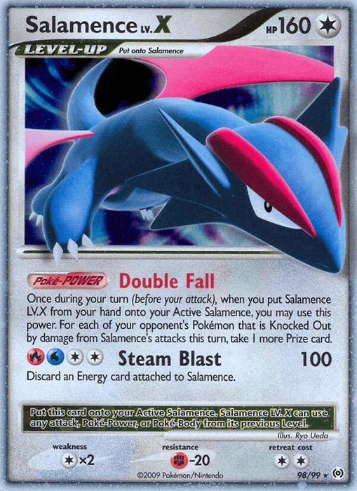 Salamence LV.X (98/99) [Platinum: Arceus] - for just $37.50! 