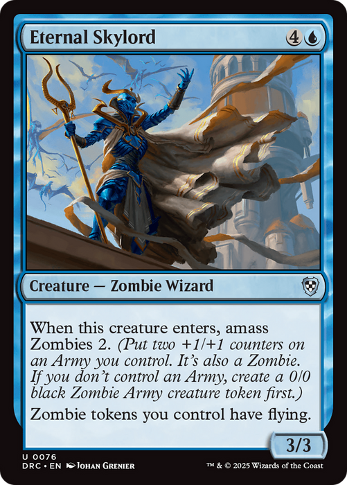 Eternal Skylord (DRC-076) - Commander: Aetherdrift - for just $0.08! 