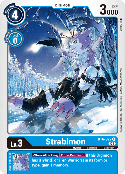 Strabimon [BT6-022] [Double Diamond] - Just $0.09! Shop now at Retro Gaming of Denver