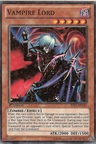 Vampire Lord [BP01-EN127] Starfoil Rare - for just $0.20! 