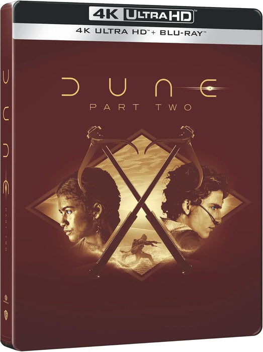 Dune: Part Two - Limited Double Steelbook Collector’s Edition (4K Ultra HD + Blu-ray) Numbered /2000 - for just $163.99! 