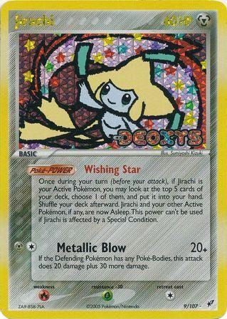 Jirachi (9/107) (Stamped) [EX: Deoxys] - for just $60! 