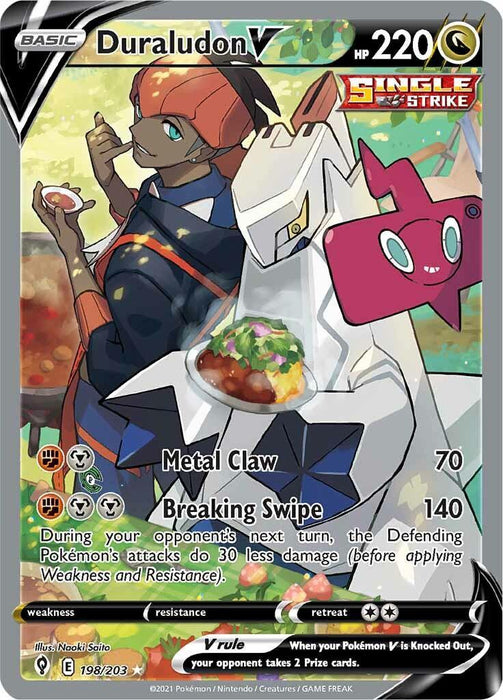 Duraludon V (198/203) (Alternate Art) [Sword & Shield: Evolving Skies] - for just $7.75! 