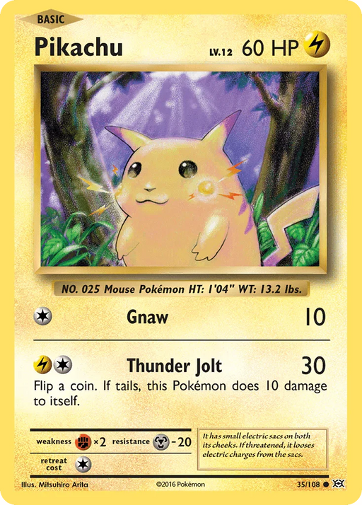 Pikachu (35/108) [XY: Evolutions] - for just $0.45! 